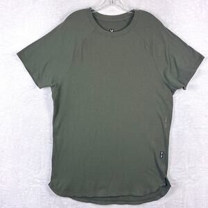 ASRV AeroSilver T Shirt Mens XXL Green Preppy Tactical Military Operator Gym